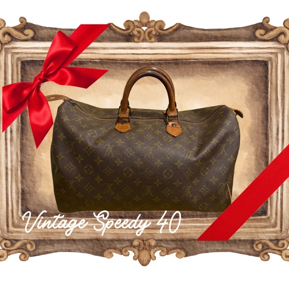 LOUIS VUITTON | Authentic Speedy 40 | Vintage - Picture 1 of 16